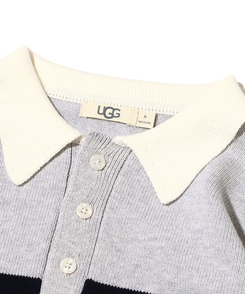 「UGG」 長袖ニット L ネイビー レディースの画像