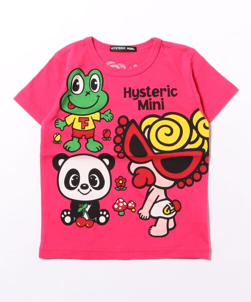 HYSTERIC MINI（ヒステリックミニ） tシャツ MINI＆FRIENDS 半袖T