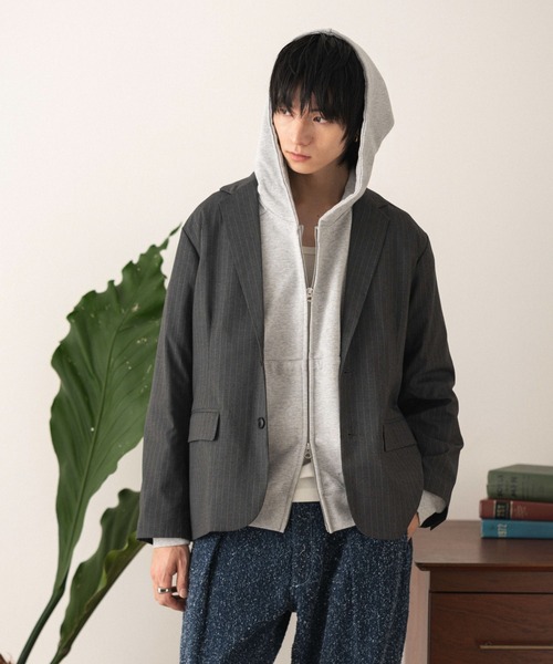 LUCY（ルーシー） パーカー LUCY/「26年春新作」ショートZIPパーカー