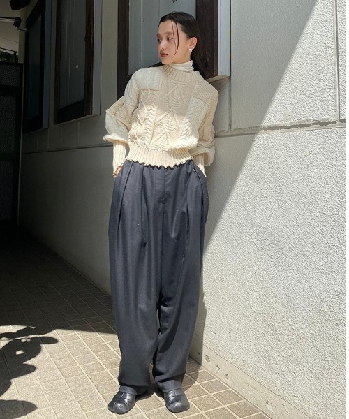 「TODAYFUL」 パンツ 36inch ブラック レディース_画像7