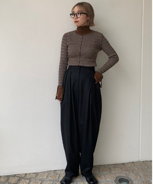 「TODAYFUL」 パンツ 36inch ブラック レディース_画像8