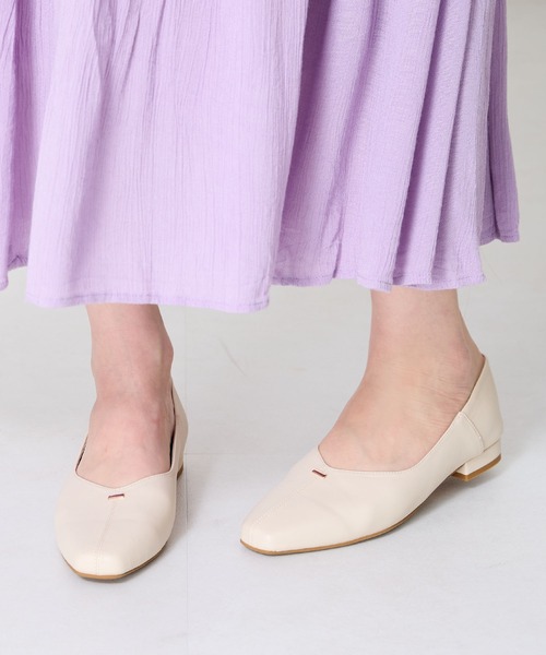 「ORiental TRaffic」 フラットパンプス 40 ブラック レディース_画像8