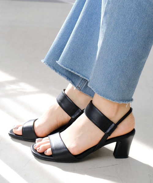 AmiAmi（アミアミ） サンダル 「秒履きサンダル」ゴムストラップ