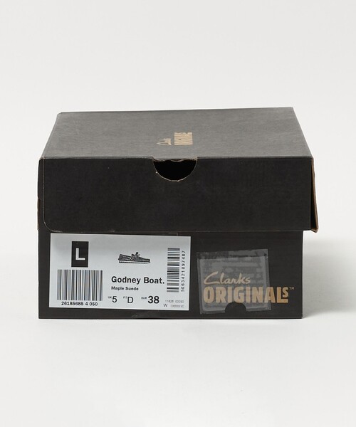 CLARKS ORIGINALS ブルーモカシン箱あり Clarks Originals デッキシューズ モカシン 「国内EXCLUSIVEカラー