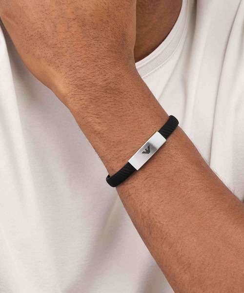 EMPORIO ARMANI 「EMPORIO ARMANI」 ブレスレット FREE シルバー