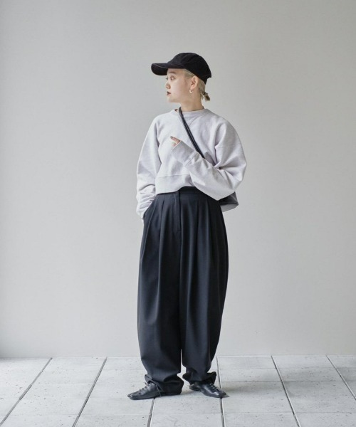 TODAYFUL グレー トップス スウェット TODAYFUL 「TODAYFUL」 スウェットカットソー FREE グレー レディース