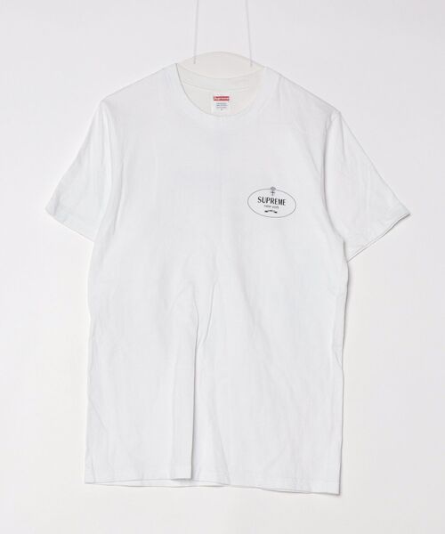 Supreme（シュプリーム） ワンポイント半袖Tシャツ S ホワイト メンズ 