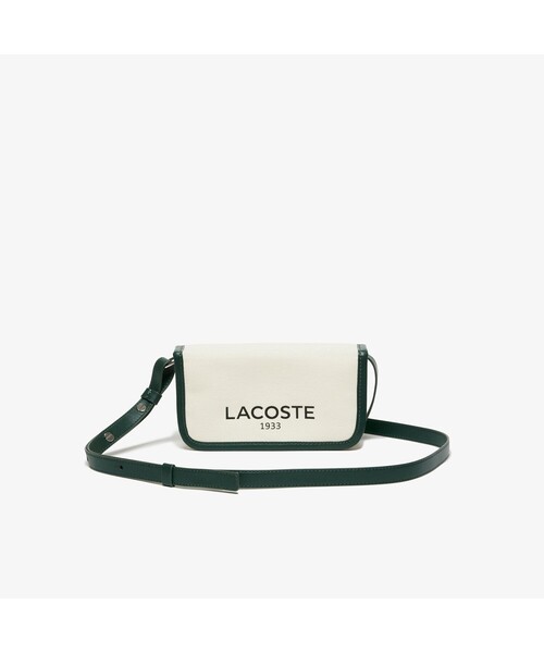 「LACOSTE」 ポーチ FREE ホワイト レディース