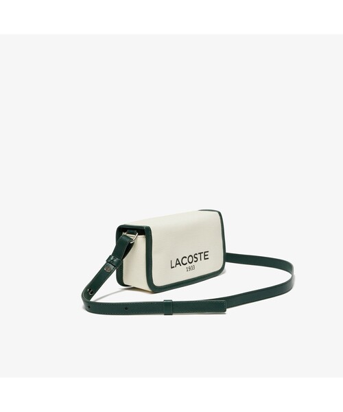 「LACOSTE」 ポーチ FREE ホワイト レディースの画像