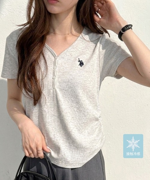 U.S. POLO ASSN.（ユーエスポロアッスン） tシャツ GeeRA別注「U.S.