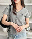 ヘンリーネック uvカット tシャツ 半袖 G...の詳細画像3