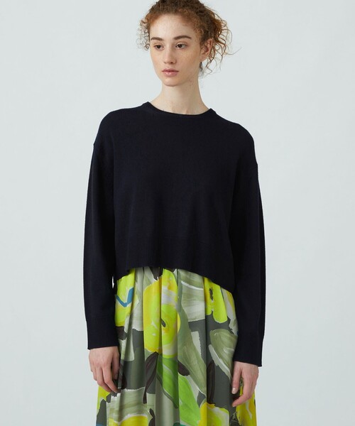 「BALLSEY」 長袖ニット S グリーン レディース_画像9