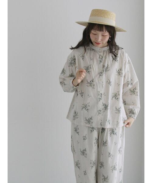 「TSUHARU by Samansa Mos2」 長袖ブラウス F ブルー レディース_画像8