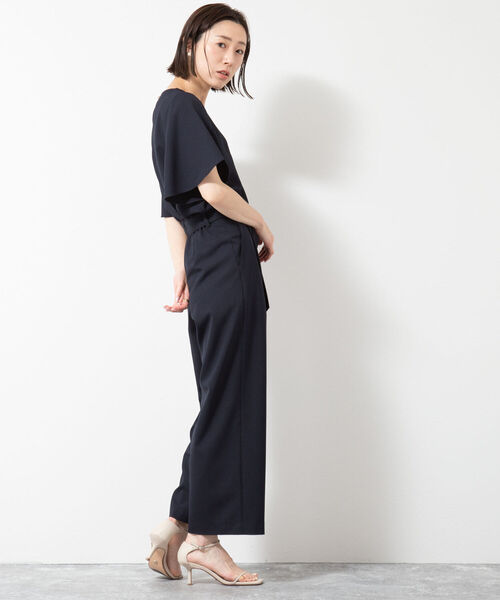 「NOLLEY'S Sophi」 半袖ブラウス 36 チャコールグレー レディース_画像3