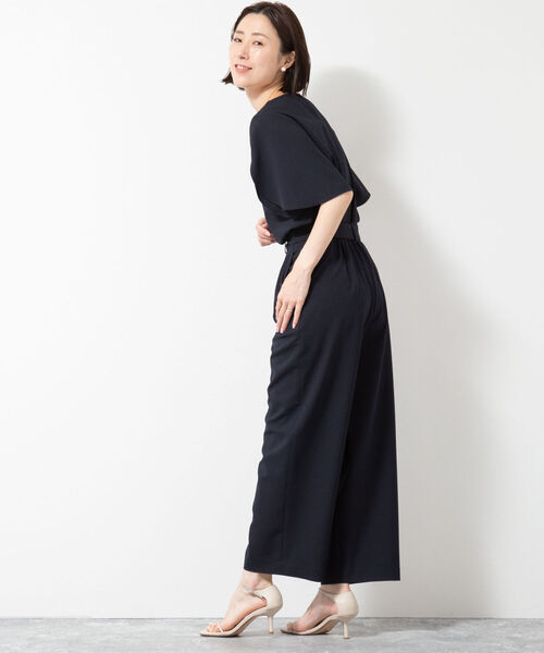 「NOLLEY'S Sophi」 半袖ブラウス 36 チャコールグレー レディース_画像4