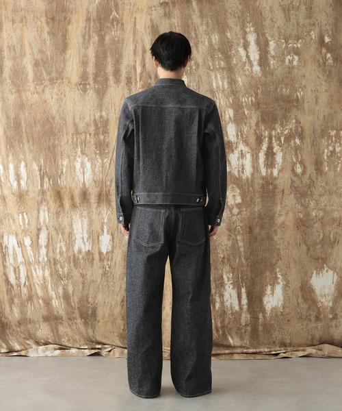 デニムジャケット gジャン 「NARRIL」KUROKI DENIM JACKET メンズの画像