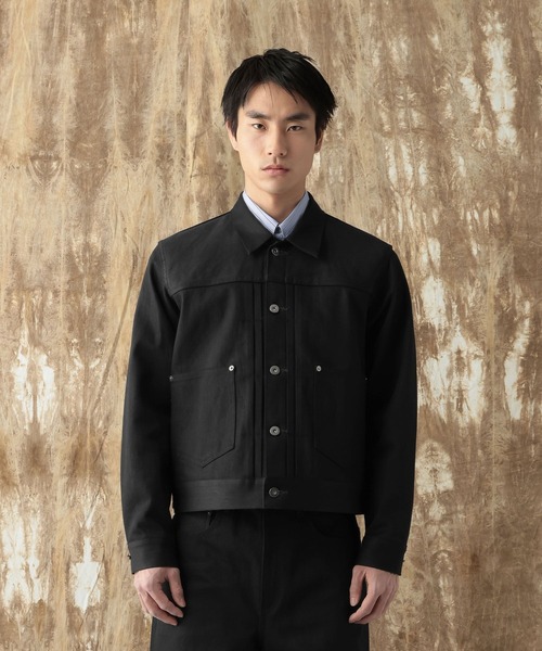 デニムジャケット gジャン 「NARRIL」KUROKI DENIM JACKET メンズの画像