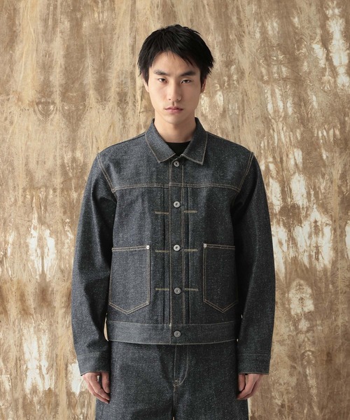 デニムジャケット gジャン 「NARRIL」KUROKI DENIM JACKET メンズの画像