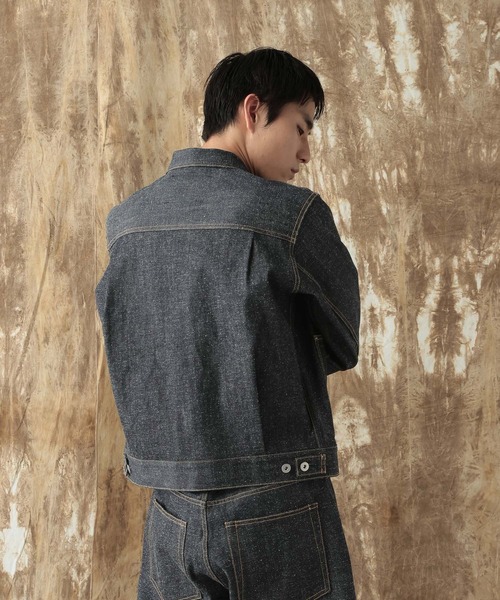 デニムジャケット gジャン 「NARRIL」KUROKI DENIM JACKET メンズの画像