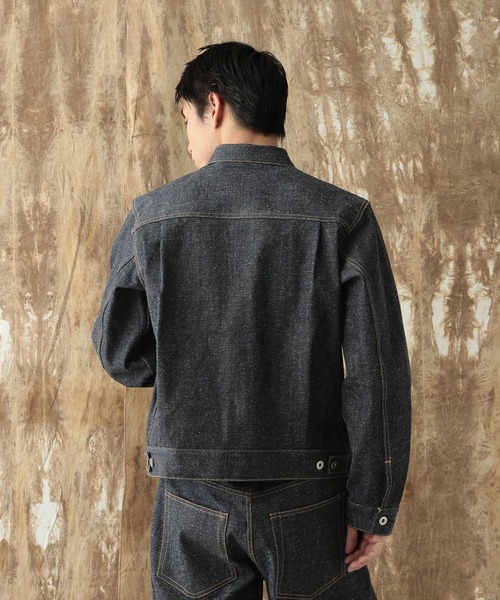 デニムジャケット gジャン 「NARRIL」KUROKI DENIM JACKET メンズの画像