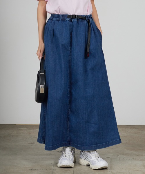 [超美品](g)グラム スカート インディゴ デニムスカート F Gramicci（グラミチ） デニムスカート : ZOZOTOWN Yahoo!店 - 通販