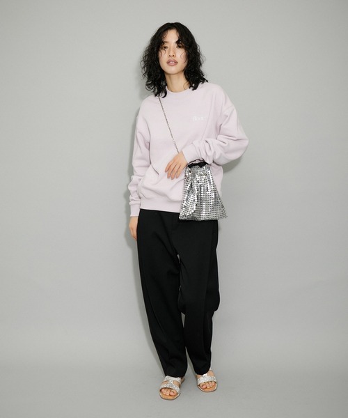 「ADAM ET ROPE'」 2WAYバッグ FREE シルバー レディースの画像