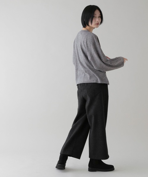「studio CLIP」 長袖ニット FREE ブラック レディース_画像2
