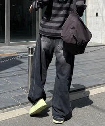 「Chikashitsu +」 「UNUSED LAB.」デニムパンツ M ブラック メンズの画像6