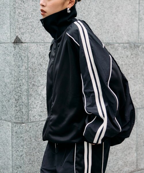 etsinta（エシンタ） ジャージブルゾン ONE SIZE グレー レディース 