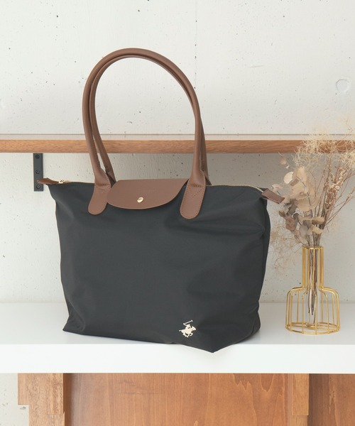 「BEVERLY HILLS POLO CLUB」 トートバッグ FREE ブラック レディース