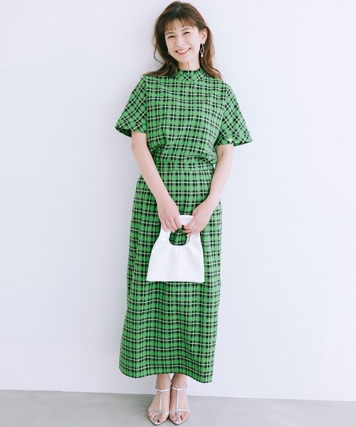 「haco!」 セットアップ X-LARGE ベージュ系その他 レディース_画像9