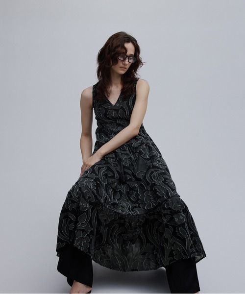Ameri（アメリ） ドレス MEDI KITTY V NECK DRESS : ZOZOTOWN Yahoo!店