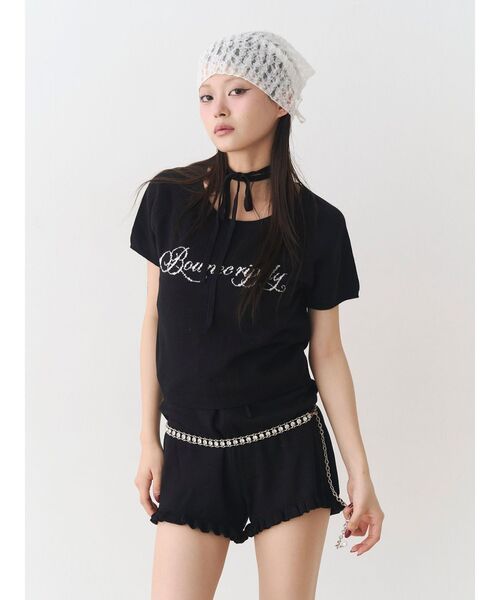 jouetie（ジュエティ） パンツ ニットショートパンツ レディース