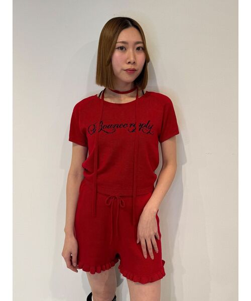 未使用　希少　アディダス　ウェールズボナー　レッド　ニット　ショート　パンツ jouetie（ジュエティ） パンツ ニットショートパンツ レディース