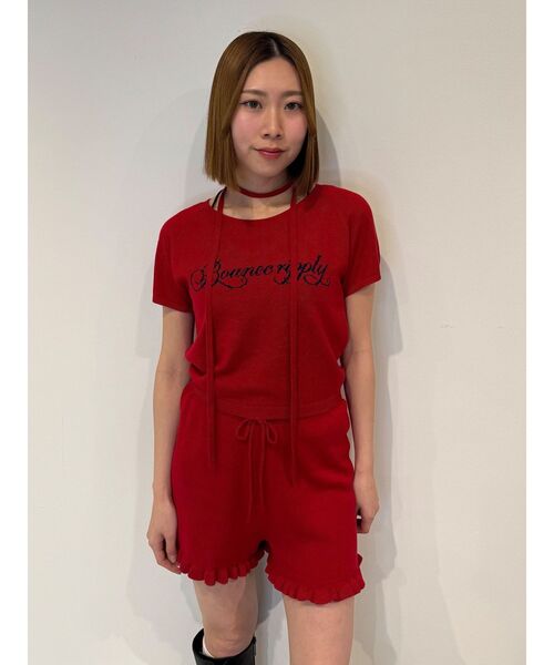 jouetie（ジュエティ） パンツ ニットショートパンツ レディース