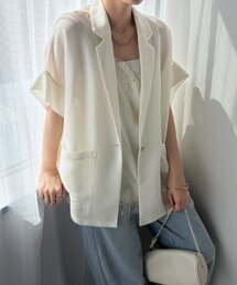 DouDou（ドゥドゥ） ジャケット テーラードジャケット 「軽量/シワに