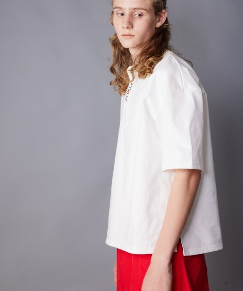 「rehacer」 半袖Tシャツ SMALL ブラック メンズ_画像6