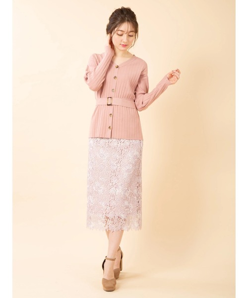 「BE RADIANCE」 タイトスカート S サックスブルー レディース_画像3