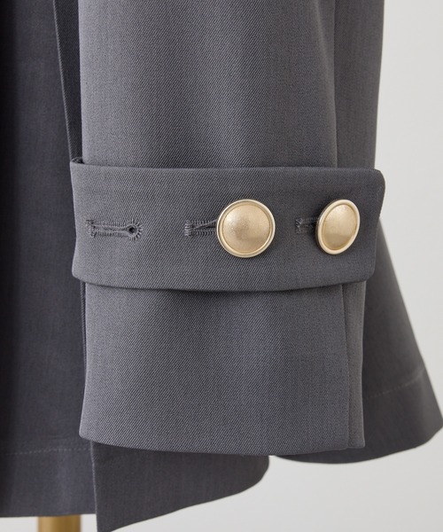 「one after another NICE CLAUP」 トレンチコート MEDIUM アイボリー レディース_画像5