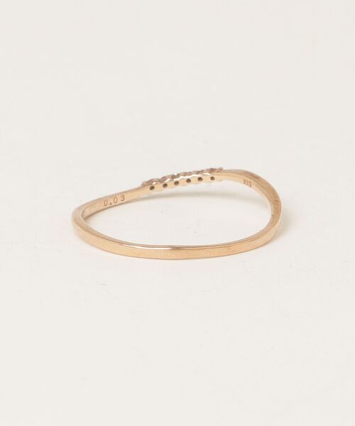「Jewel closet by L&Co.」 リング 13号 ピンクゴールド レディース_画像2