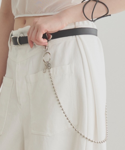 SOEMIN（ソミン） ベルト Wallet chain belt／ウォレットチェーン