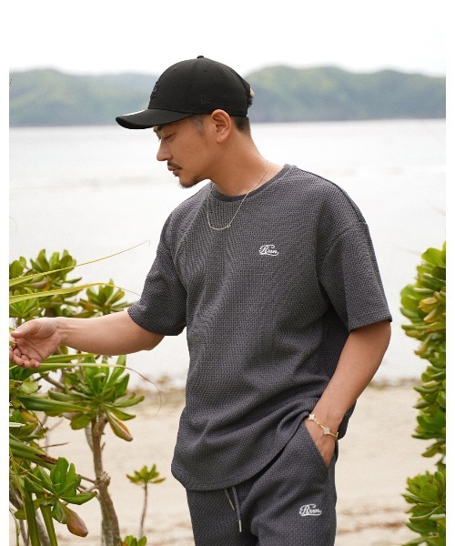 Re:room（リルーム） tシャツ RrmワッフルビックTシャツ メンズ 