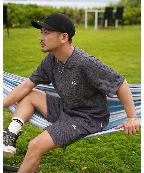Re:room（リルーム） tシャツ RrmワッフルビックTシャツ メンズ 