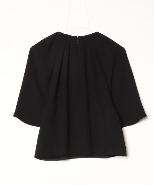 BALENCIAGA 7分袖 カットソー ブラック BALENCIAGA（バレンシアガ） 7分袖ブラウス 38 ブラック レディース