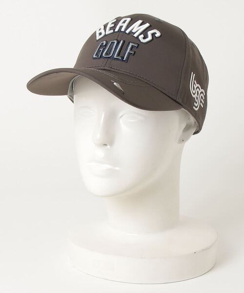 「BEAMS GOLF」 ニットキャップ ONE SIZE グレー レディース_画像2