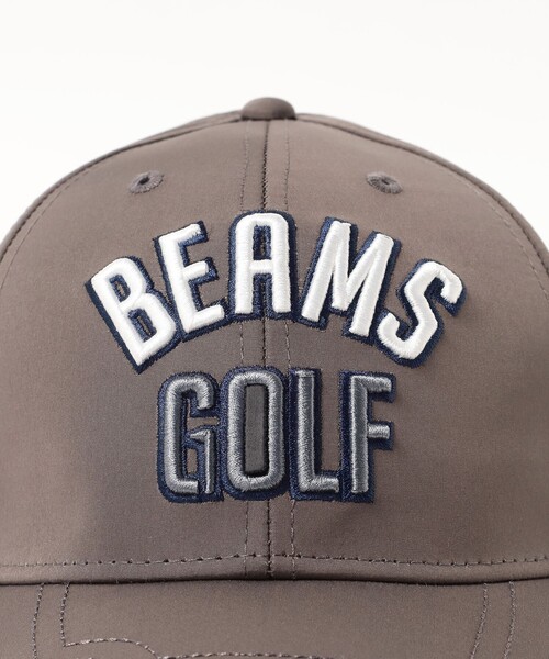 「BEAMS GOLF」 ニットキャップ ONE SIZE グレー レディース_画像3