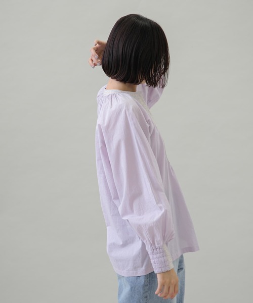 「URBAN RESEARCH Sonny Label」 長袖ブラウス FREE ブルー レディース_画像8