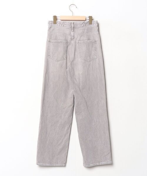 「upperhights」 デニムパンツ 23 グレー レディース_画像2