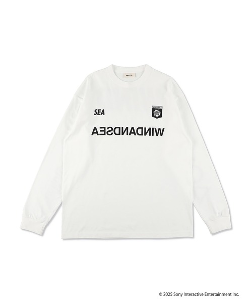 WIND AND SEA（ウィンダンシー） tシャツ PLAYSTATION x WDS L/S TEE