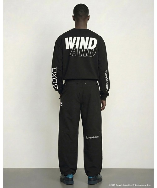 WIND AND SEA（ウィンダンシー） tシャツ PLAYSTATION x WDS L/S TEE